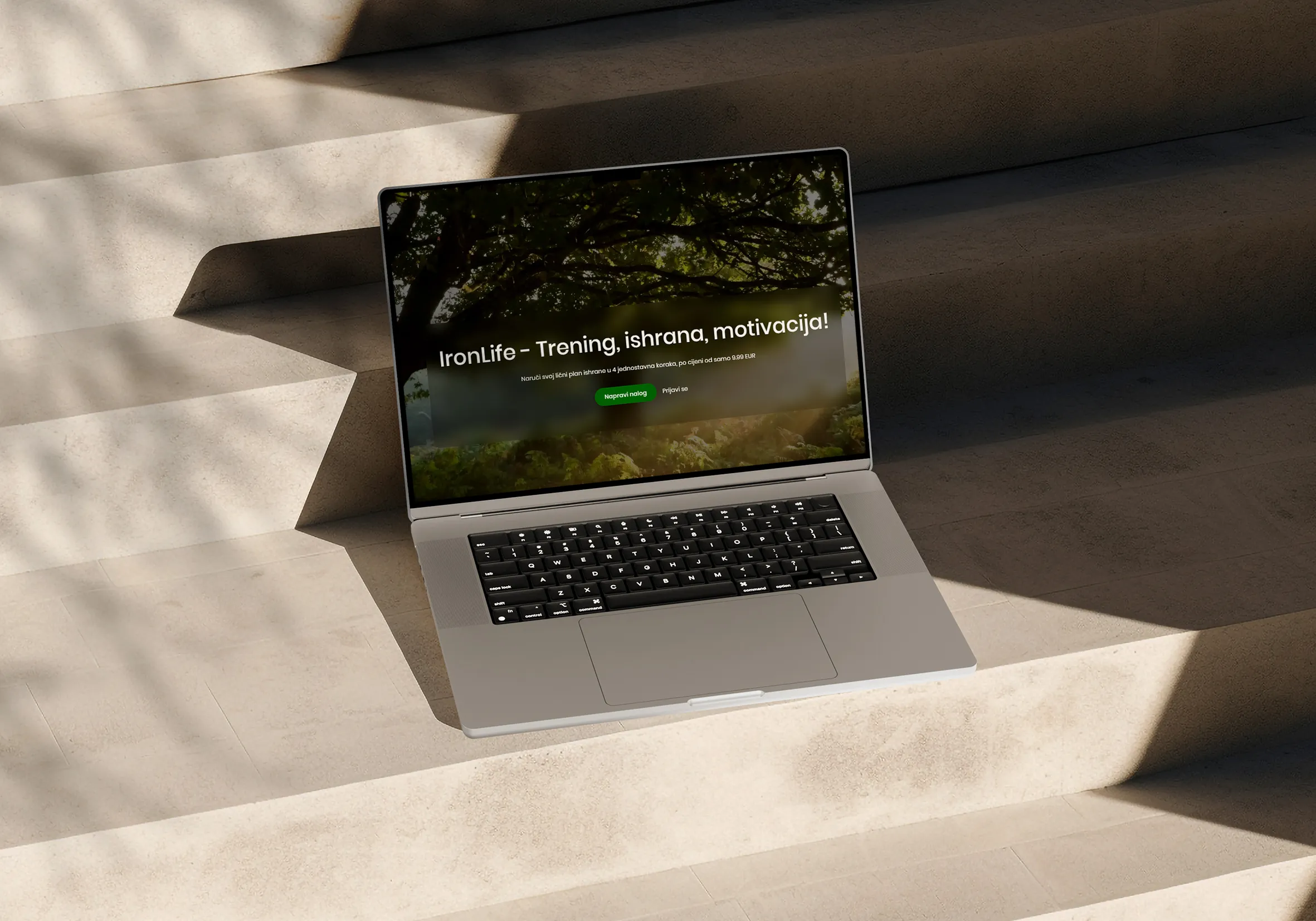 IronLife website project by Eclipso Studio