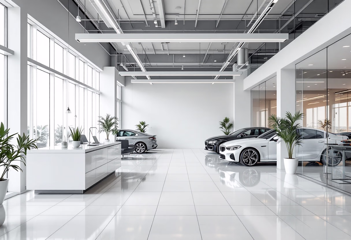 [background image] image of dealership workspace (for an auto dealership)
