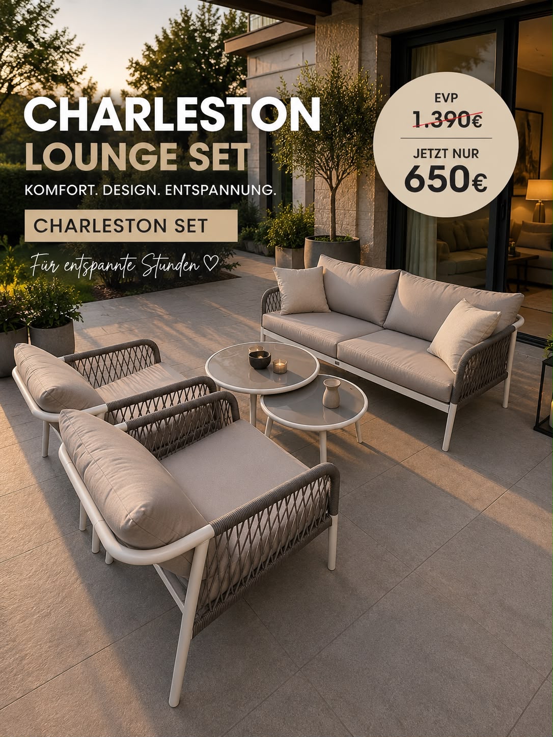 Charleston Lounge SET