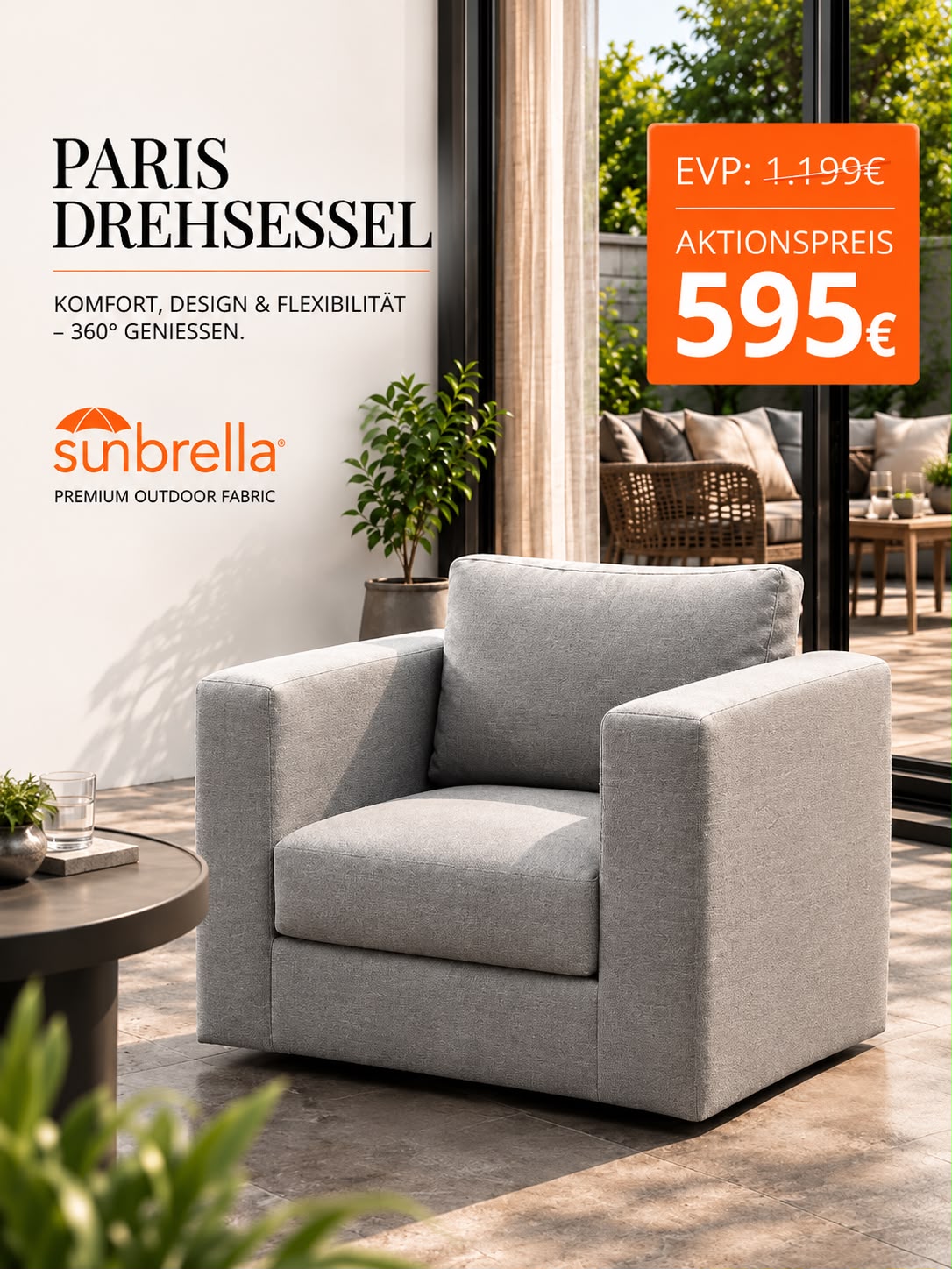 Paris Drehsessel