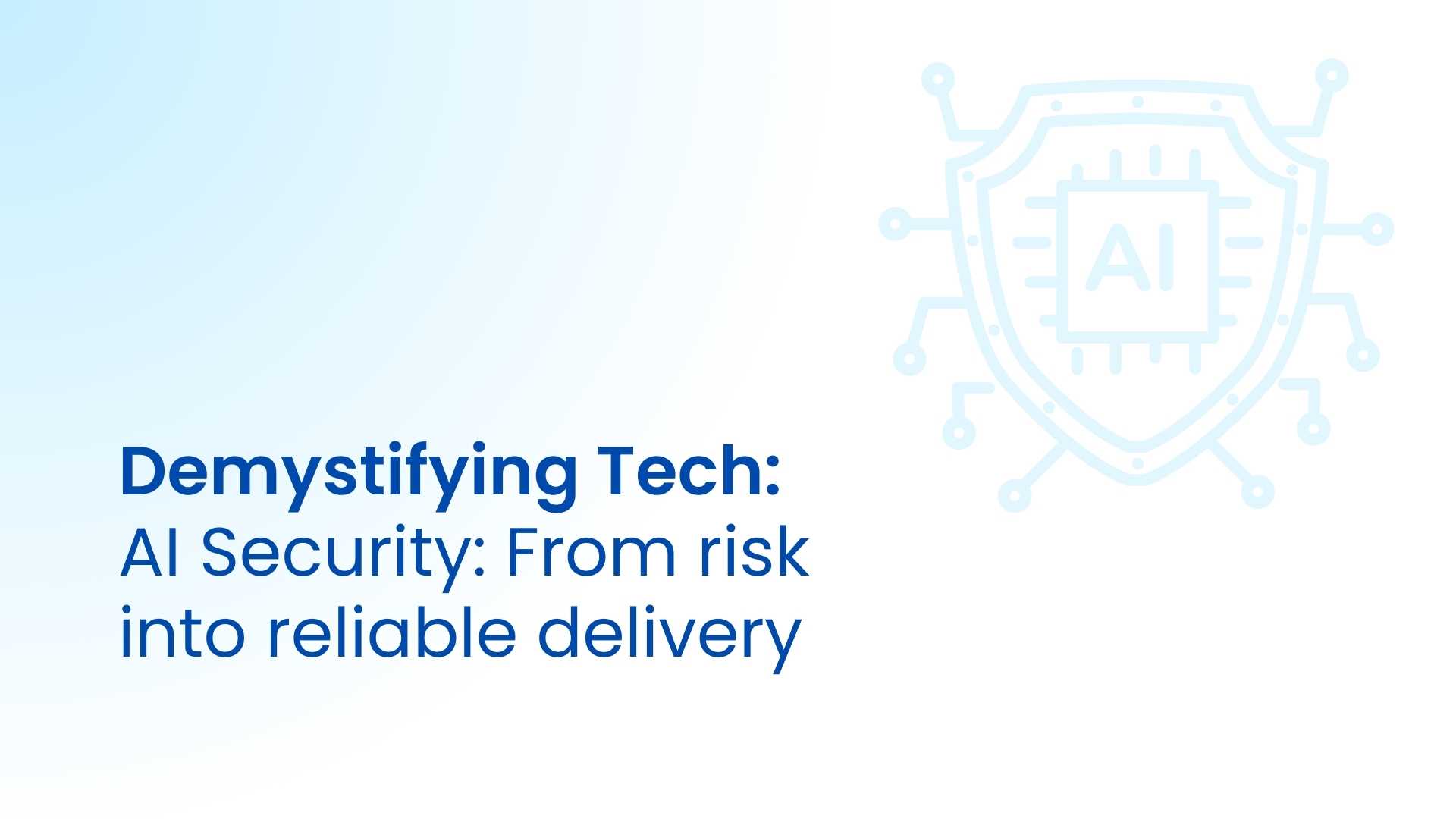 AI Security : CIO Playbook