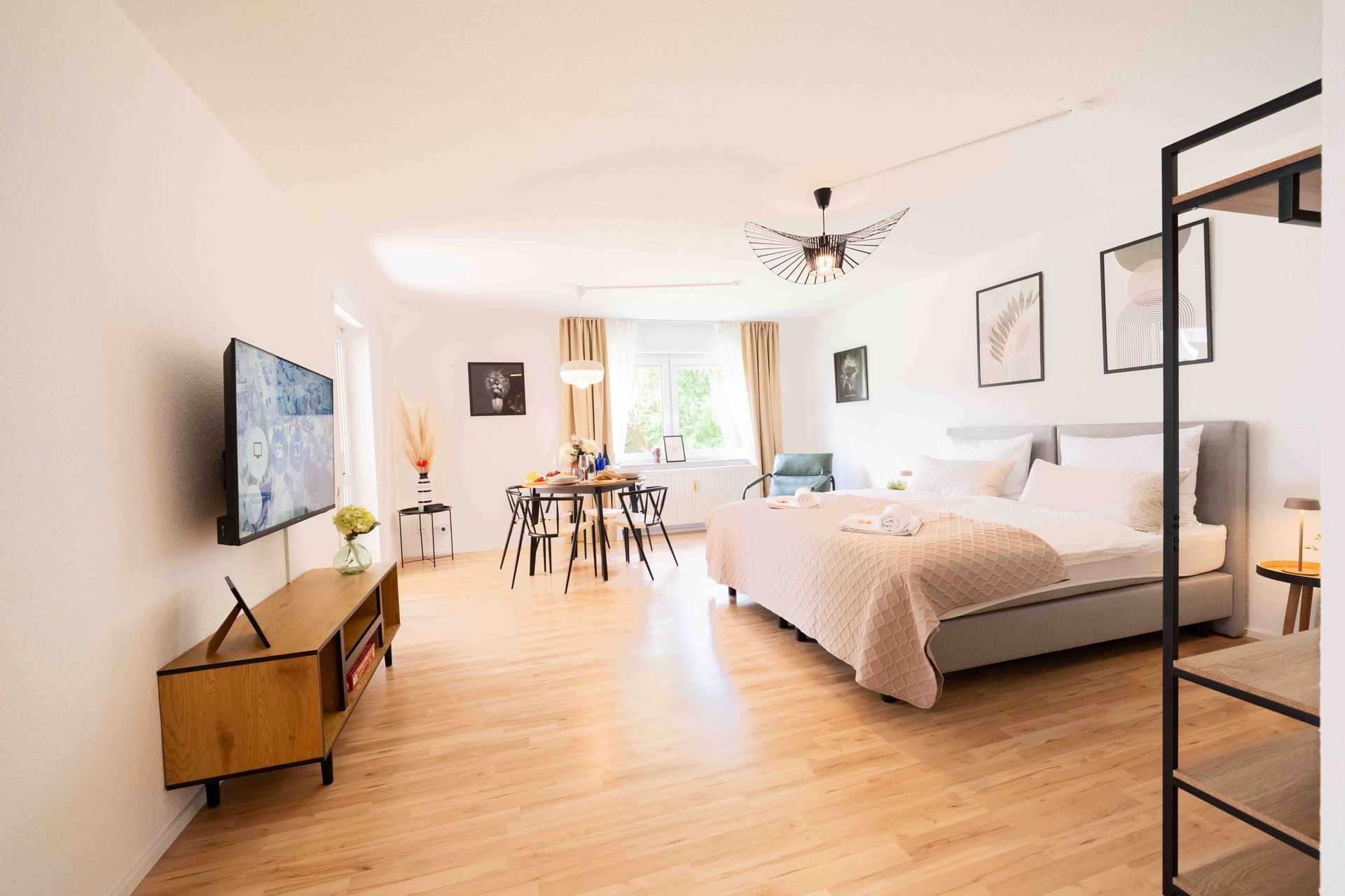 3D Grundriss des Ferienapartments in Hardheim