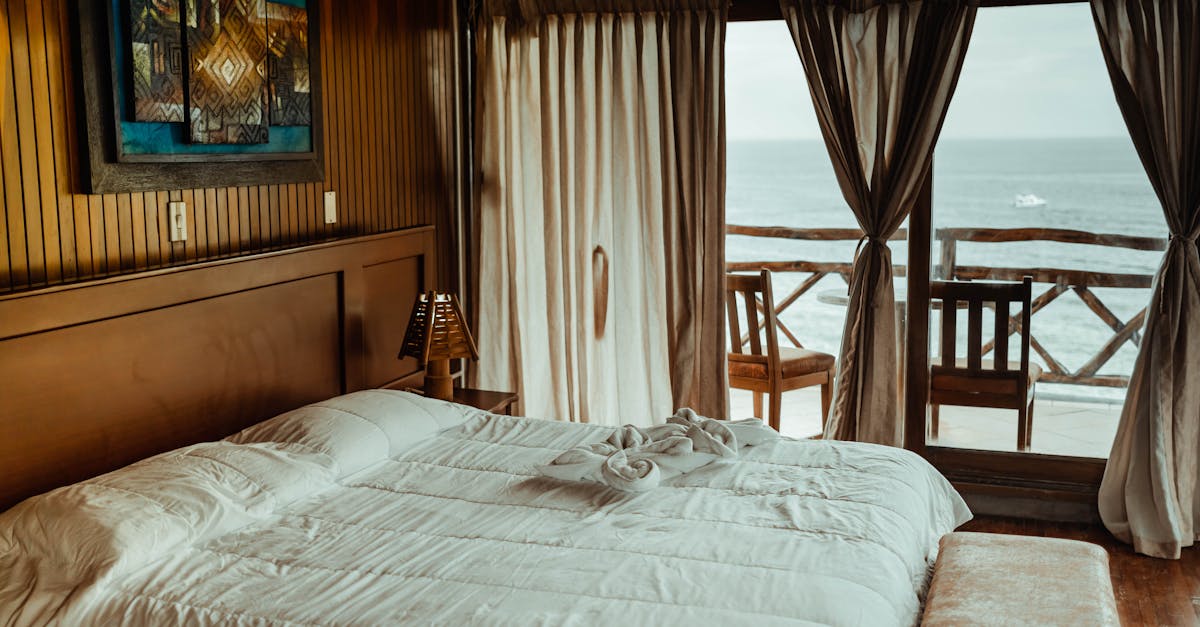 Chambre d'hôtel vue mer à Biarritz