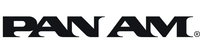 Pan Am Text Logo
