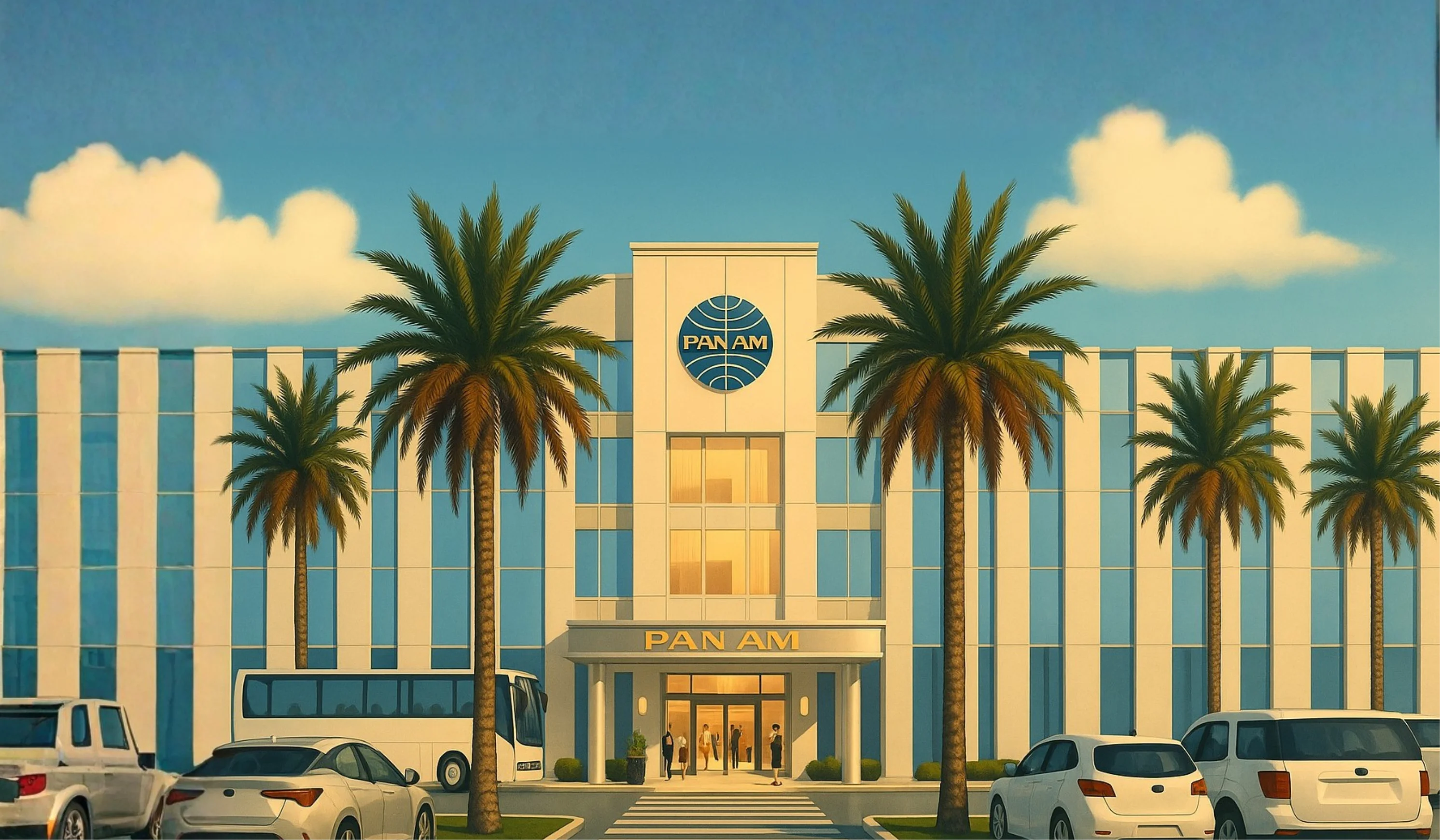 Pan Am Hotel Drawing