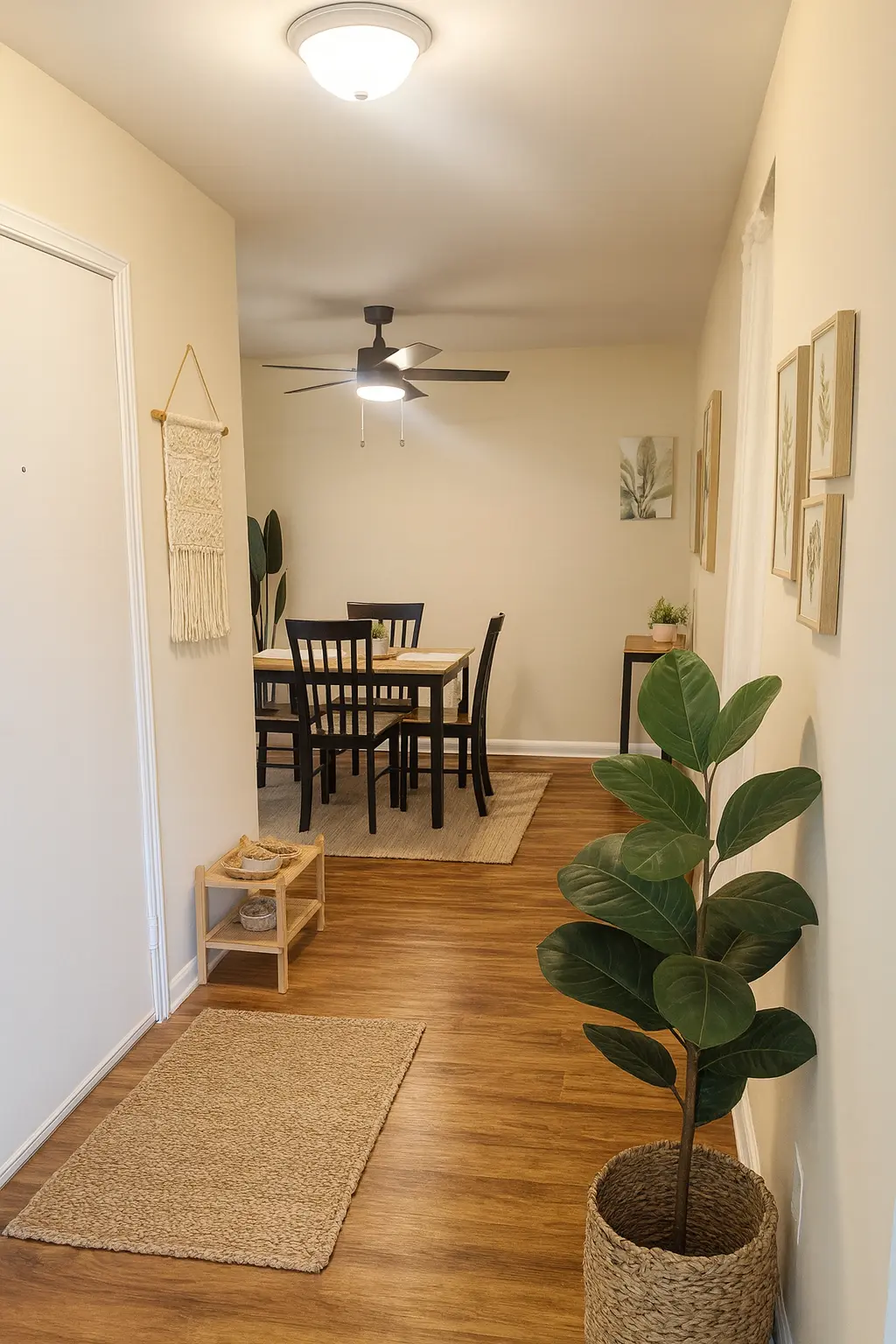 Aztec Villa 3-bedroom apartment kitchen with modern cabinets