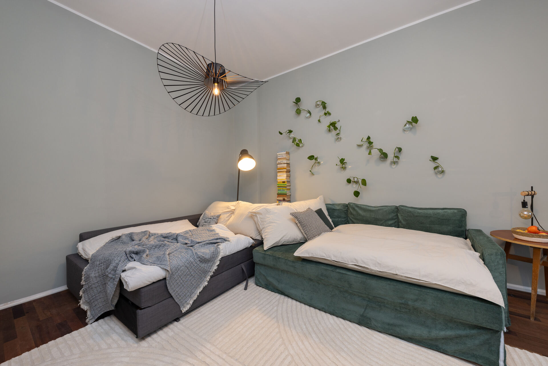 Schlafsofa im Wohnzimmer