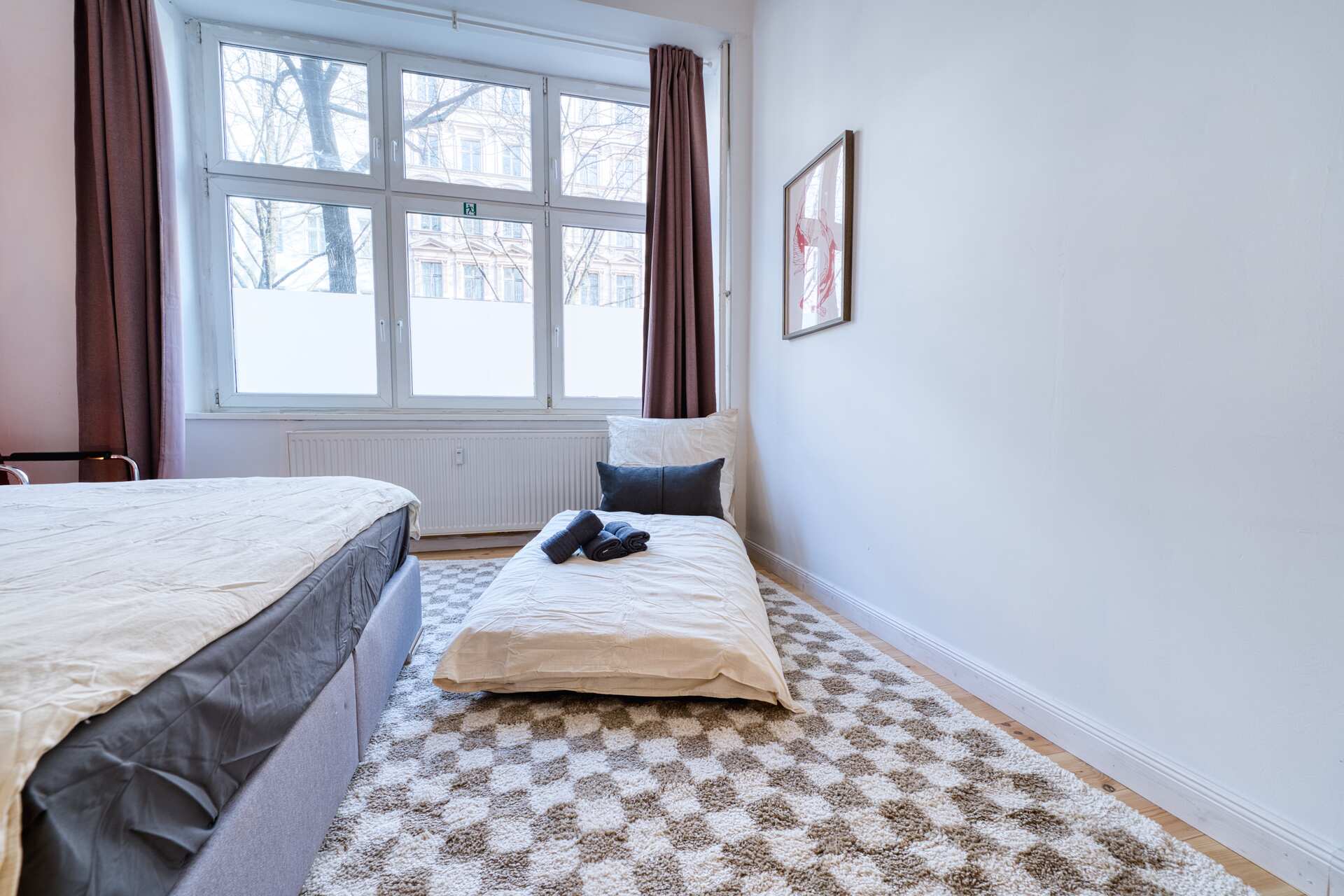 Einzelbett für große Gruppen