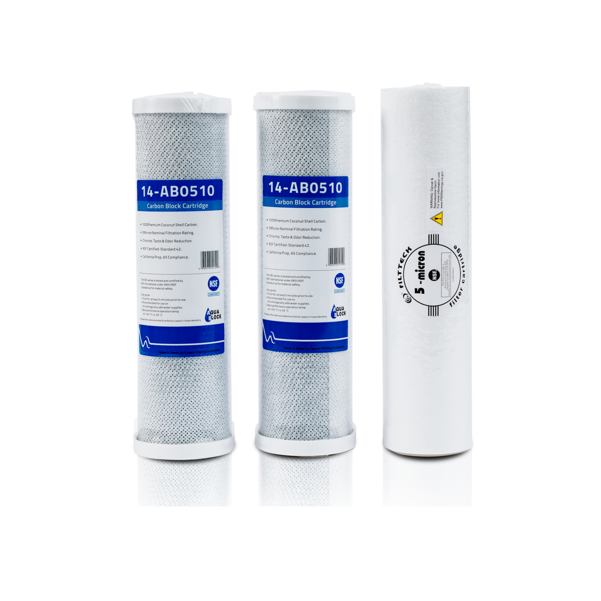 Reverse Osmosis Filter Replacement Cartridges (Style 3)