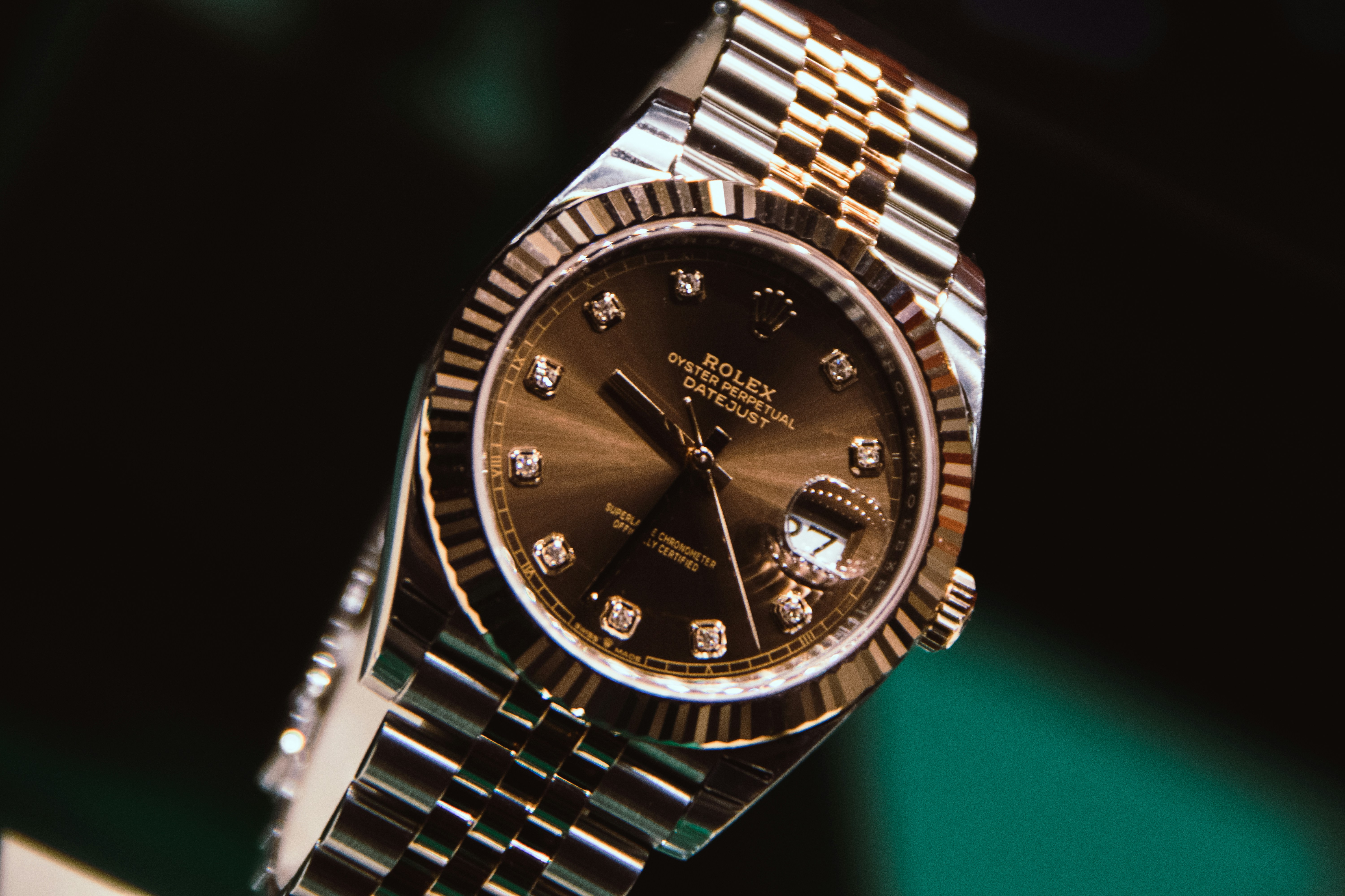 Rolex Timepiece displayed — Solara Society wardrobe curation service