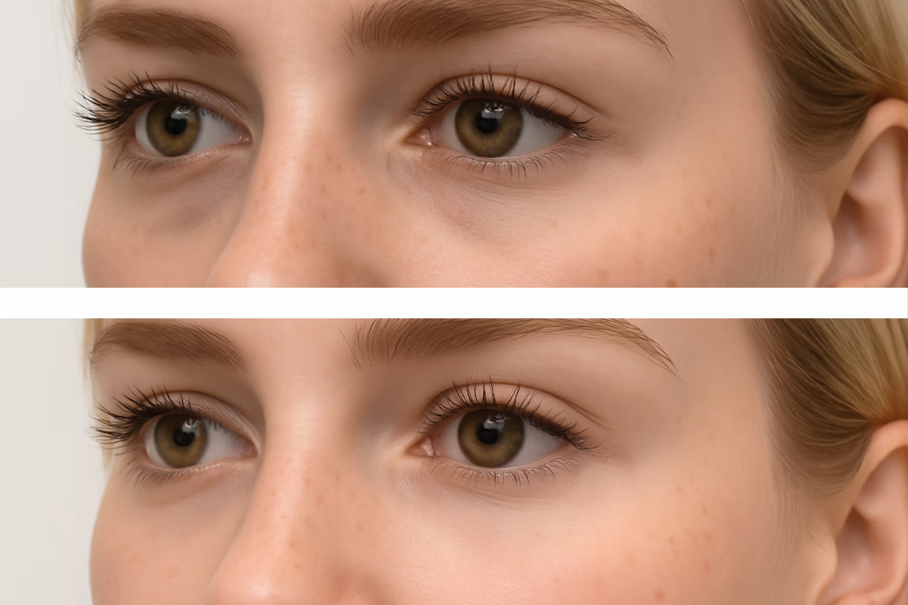 Ennen ja jälkeen esteettisen hoidon