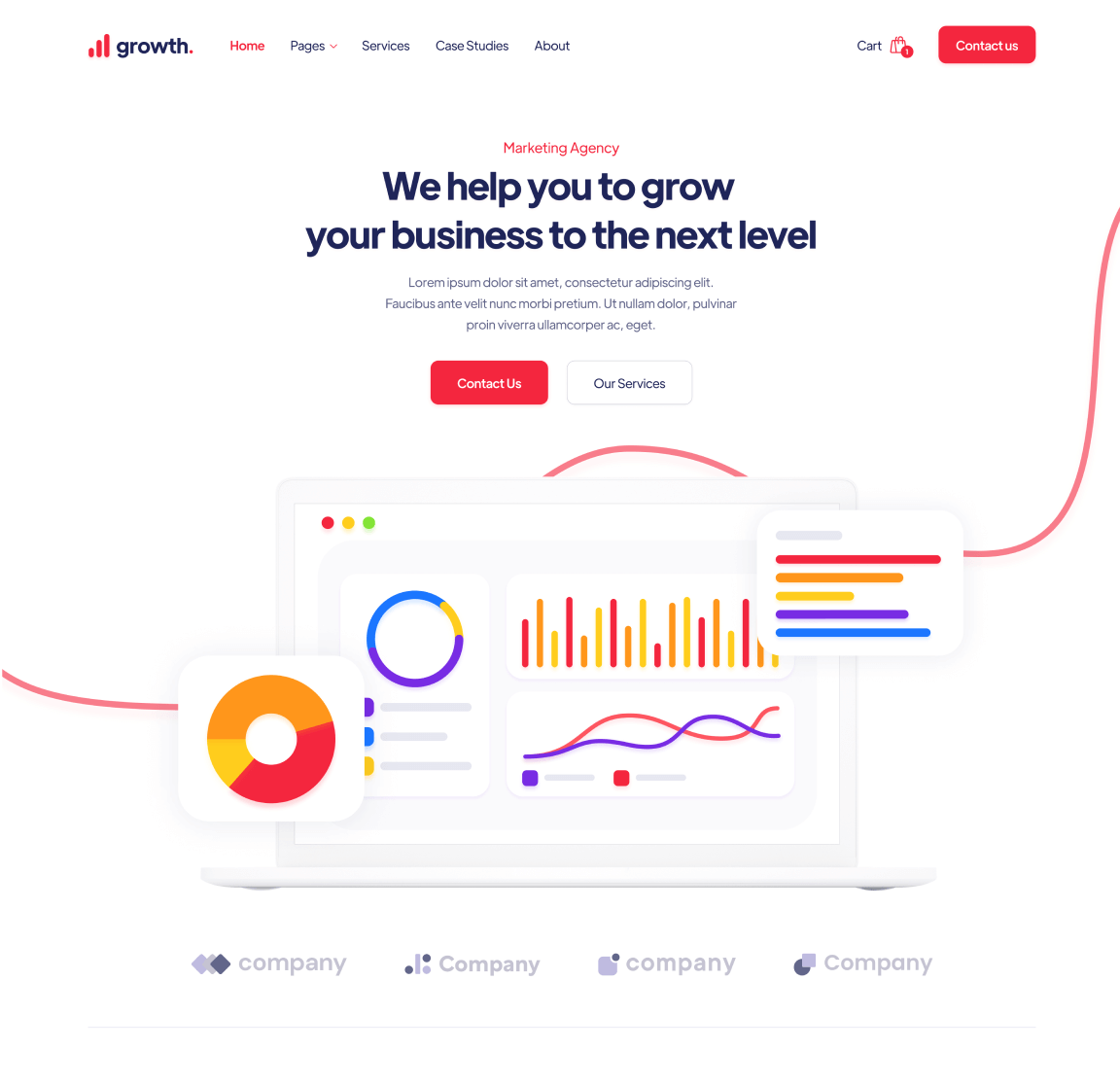 Home - Growth Webflow Template