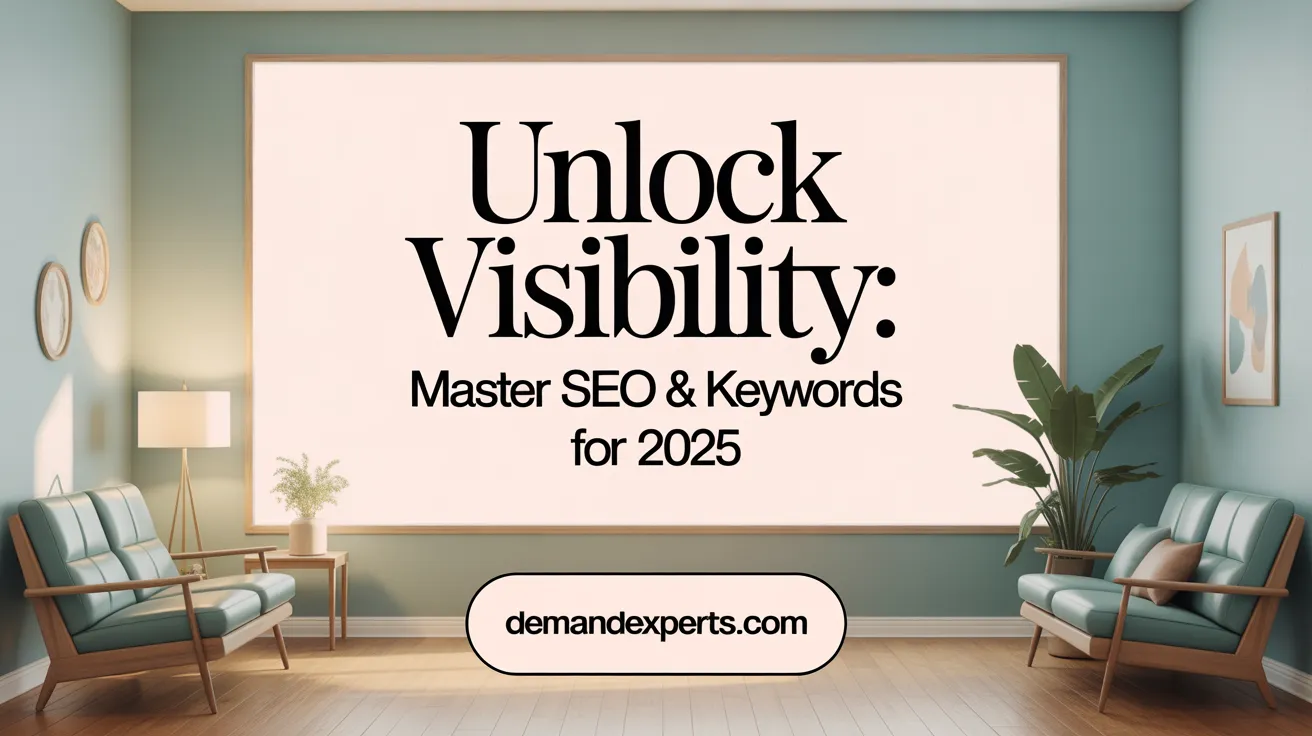 Unlock Visibility: Master SEO &amp; Keywords for 2025