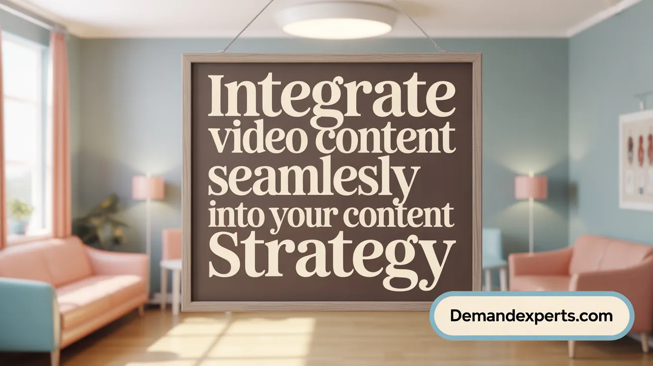 Integrate Video Content Seamlessly into Your SEO Strategy