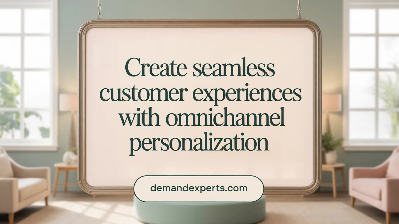 Create Seamless Customer Journeys with Omnichannel Personalization