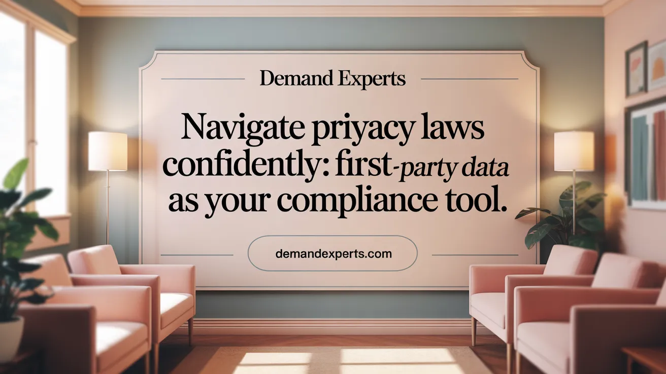 Navigate Privacy Laws Confidently: First-Party Data as Your Compliance Tool
