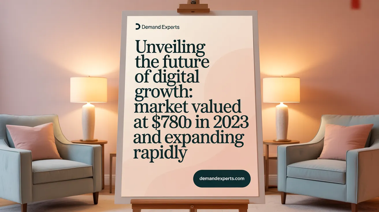Unveiling the Future of Digital Growth: Market Valued at $780B in 2023 and Expanding Rapidly