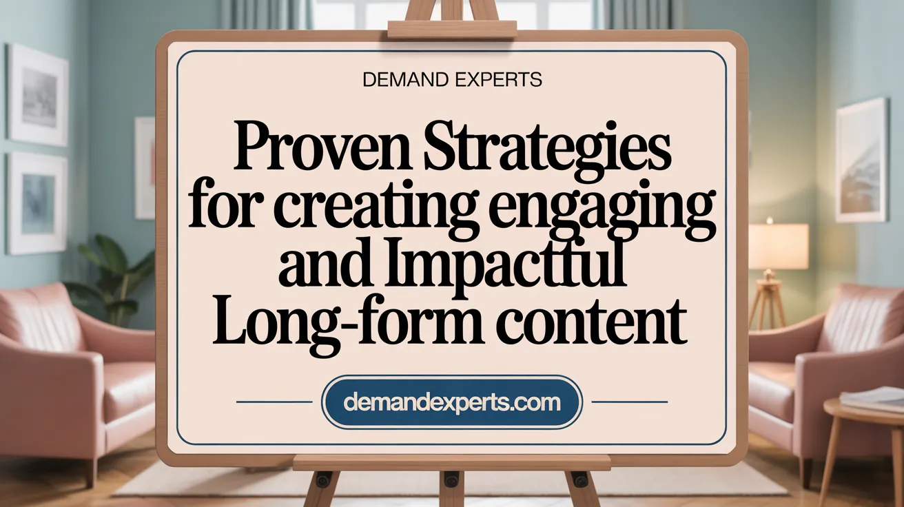 Proven Strategies for Creating Effective Long-Form Content