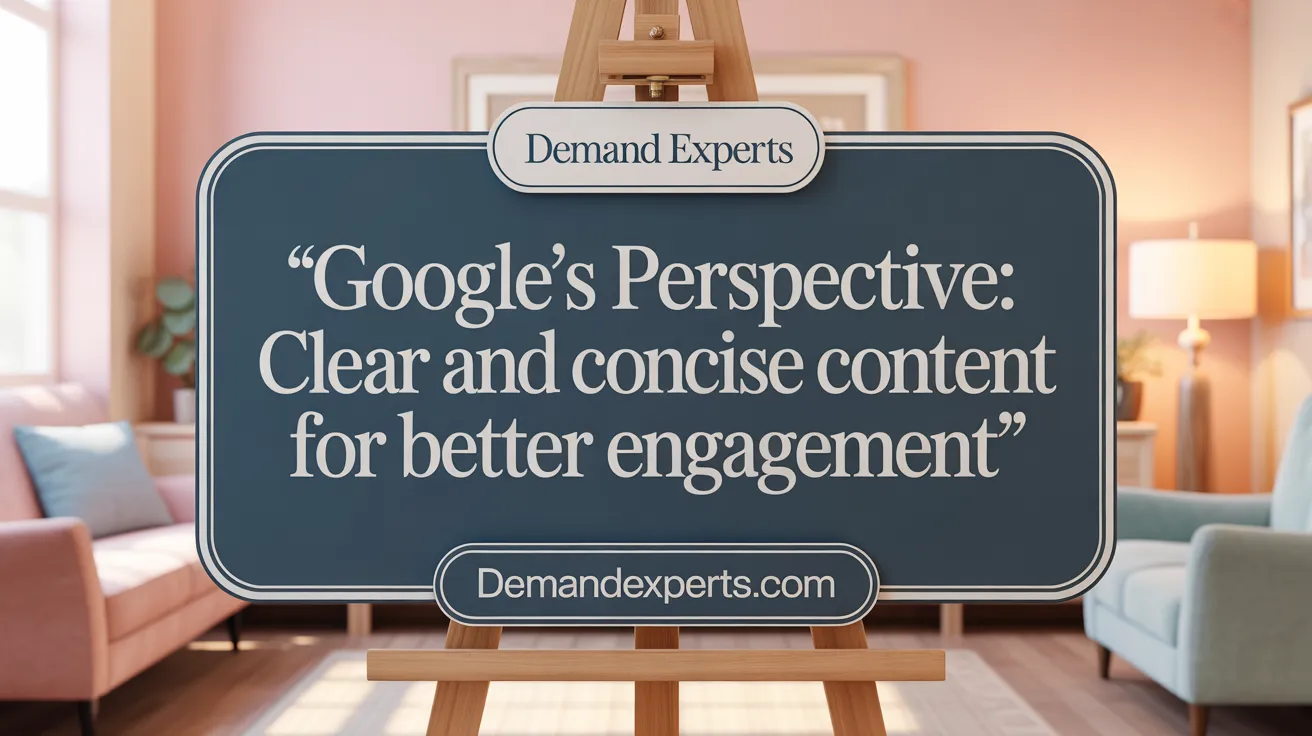 Google's Perspective: Quality and Relevance Over Length