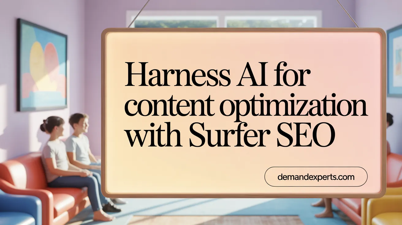 Harness AI for Content Optimization with Surfer SEO