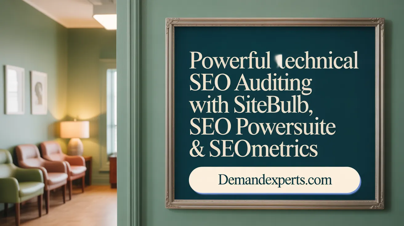 Powerful Technical SEO Auditing with Sitebulb, SEO PowerSuite &amp; SEOMetrics