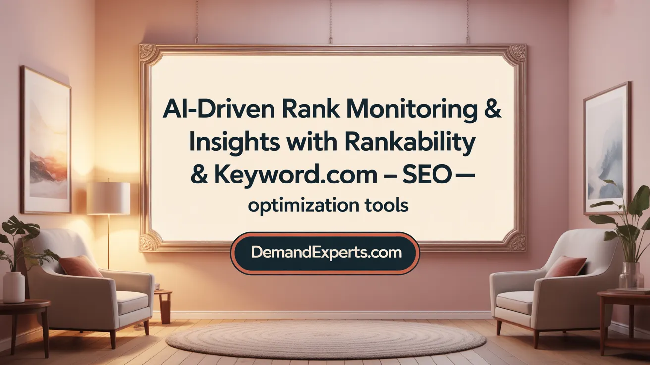 AI-Driven Rank Monitoring &amp; Insights with Rankability &amp; Keyword.com