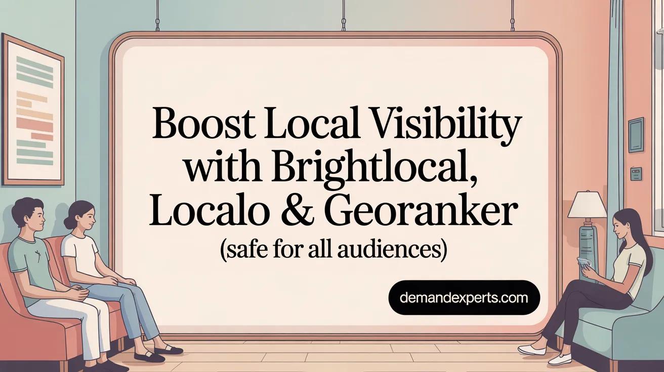 Boost Local Visibility with BrightLocal, Localo &amp; GeoRanker