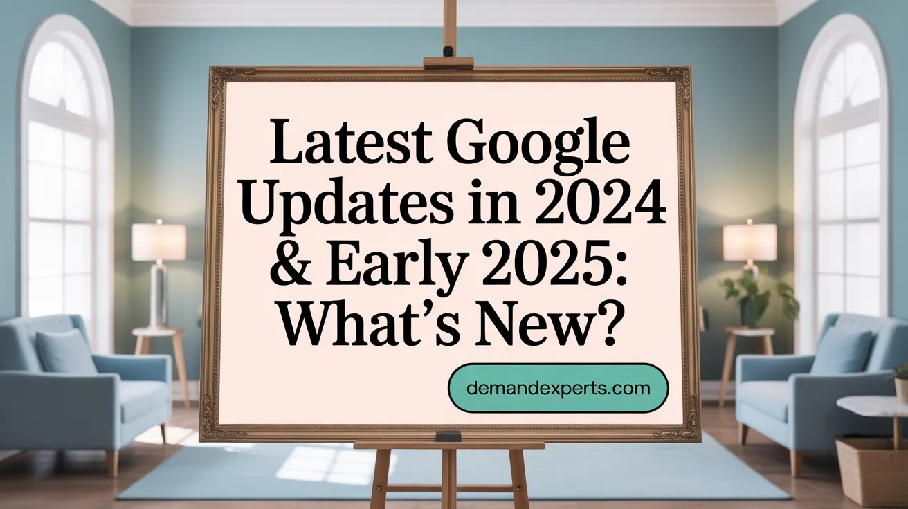 Latest Google Updates in 2024 &amp; Early 2025: What’s New?