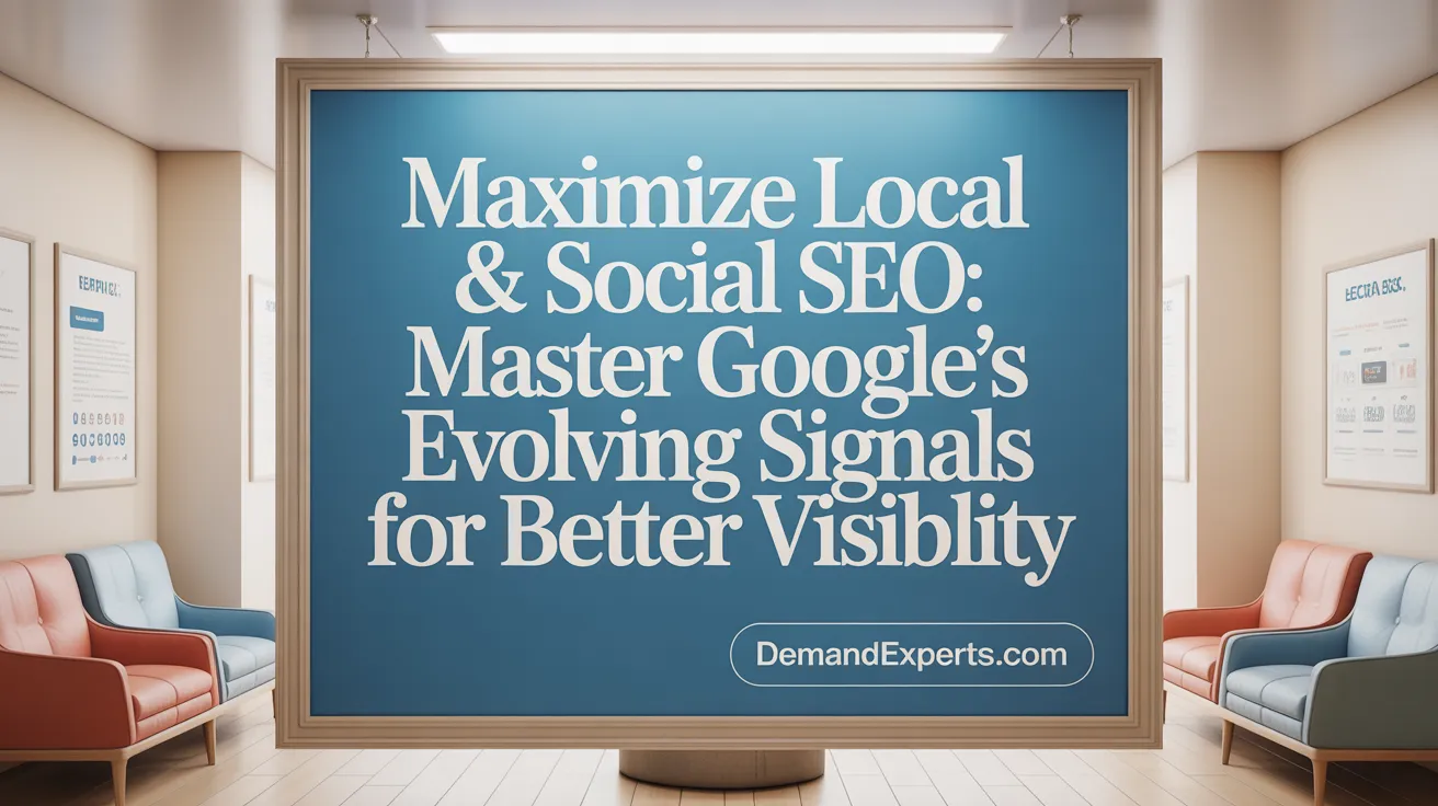 Maximize Local &amp; Social SEO: Master Google's Evolving Signals