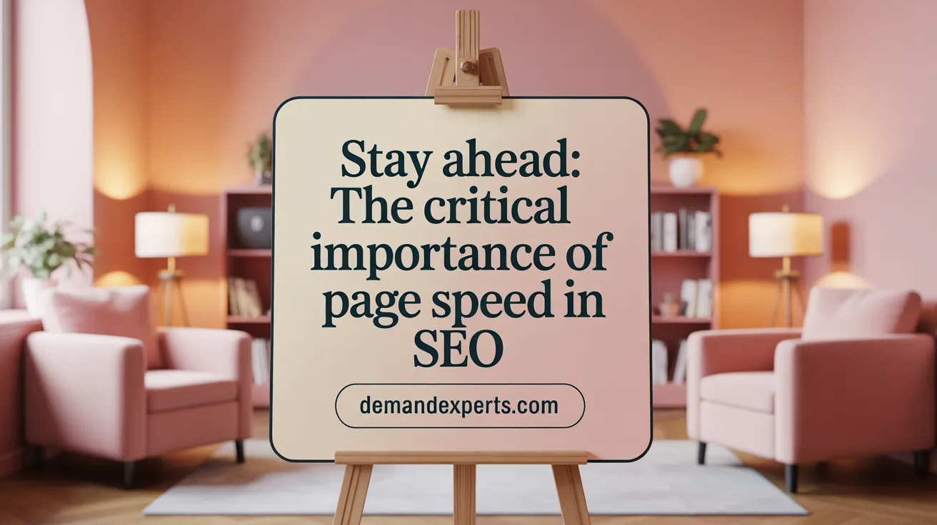 Stay Ahead: The Critical Importance of Page Speed in SEO