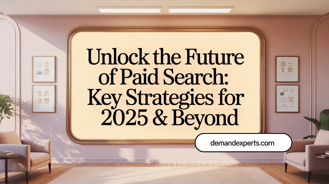 Unlock the Future of Paid Search: Key Strategies for 2025 &amp; Beyond