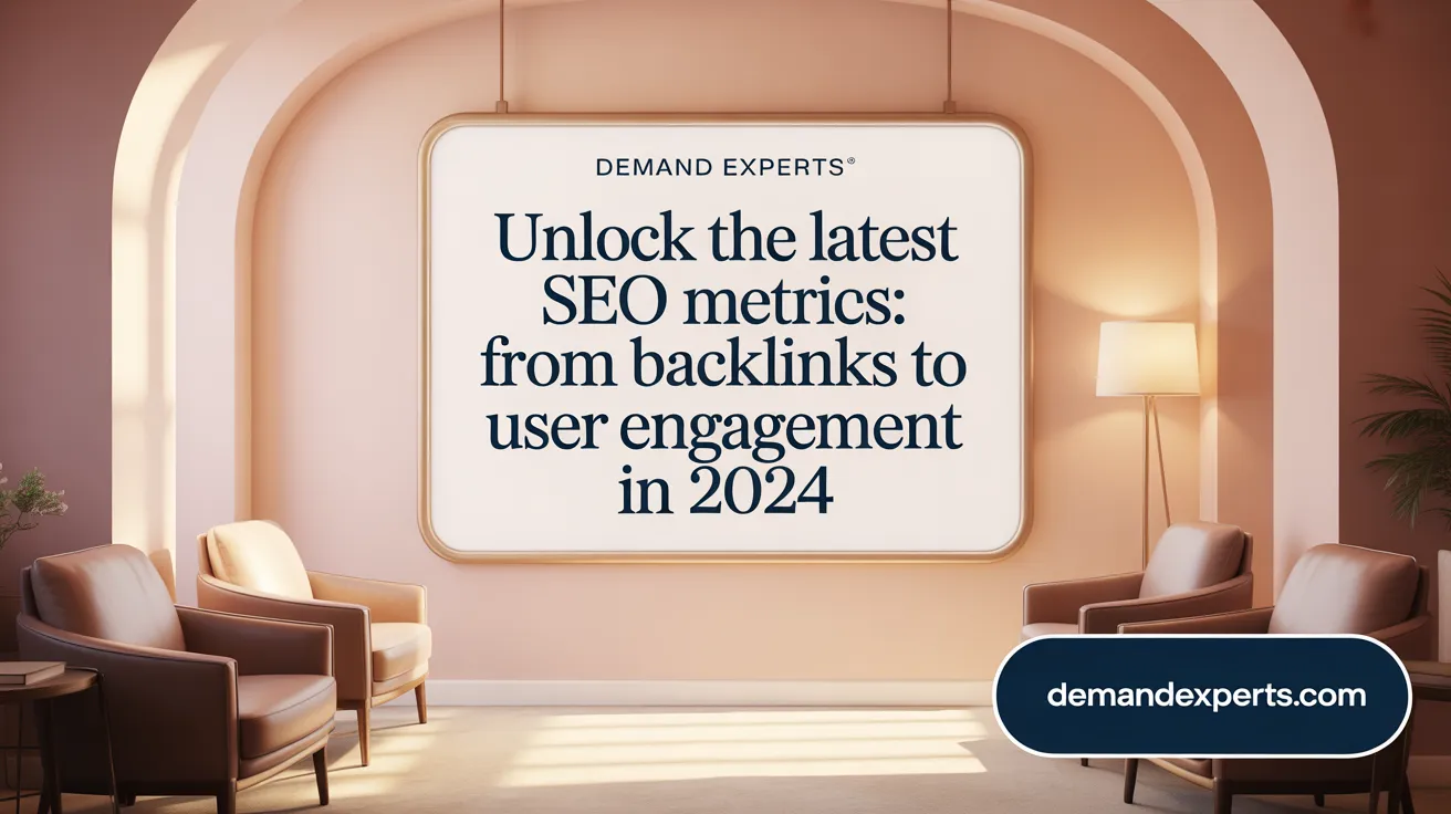 Unlock the latest SEO metrics: From backlinks to user engagement in 2024