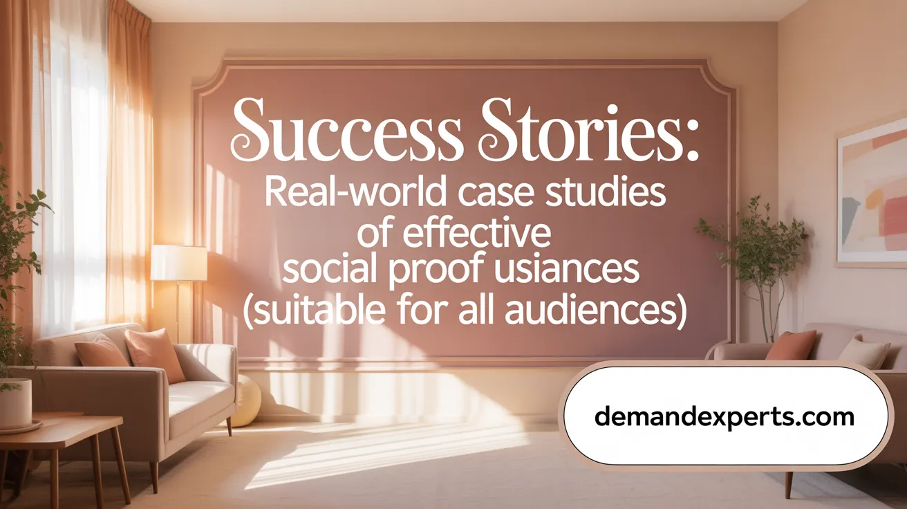 Success Stories: Real-World Case Studies of Effective Social Proof Usage