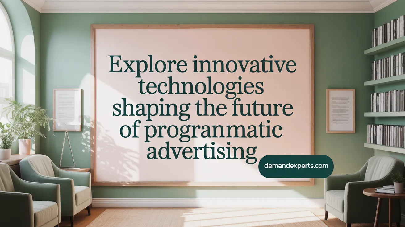 Explore Cutting-Edge Technologies Powering the Future of Programmatic Advertising