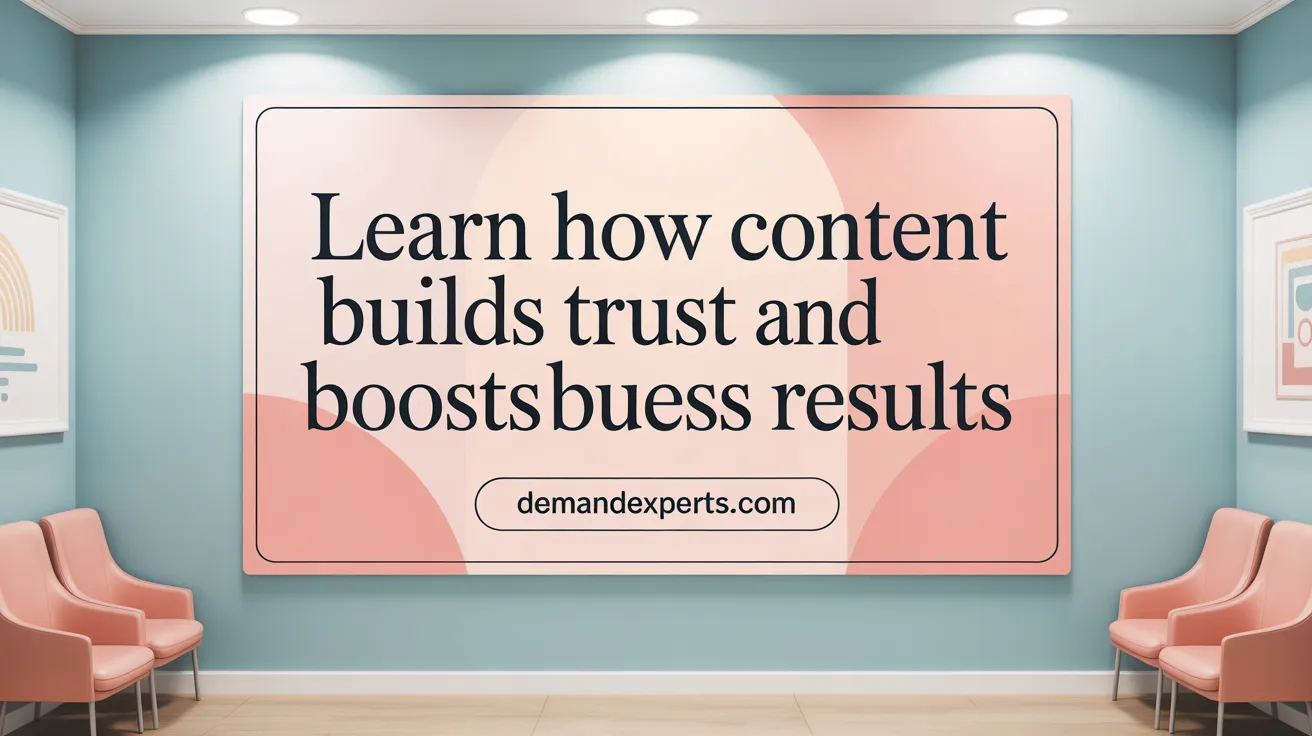 Learn How Content Builds Trust and Boosts Business Results