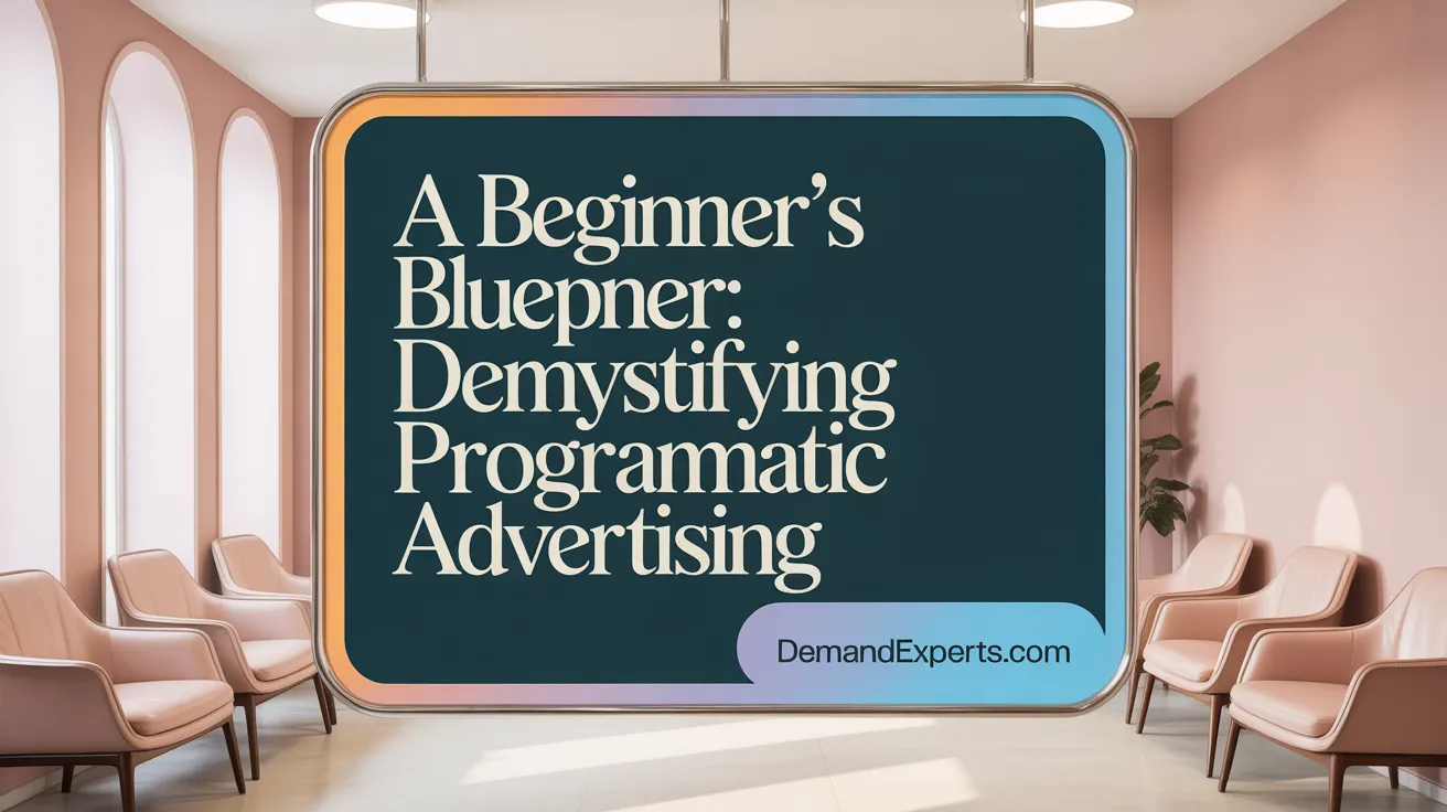 A Beginner's Blueprint: Demystifying Programmatic Advertising