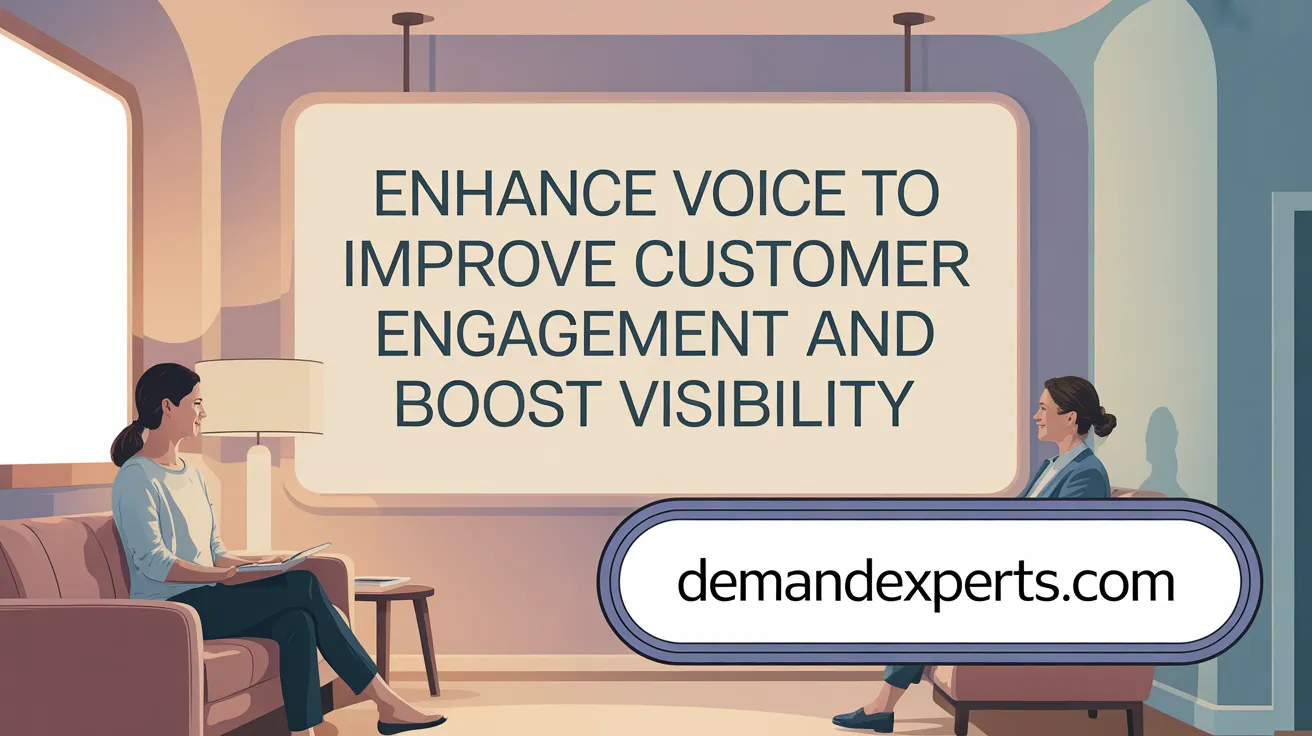 Embrace Voice to Enhance Customer Engagement and Boost Visibility