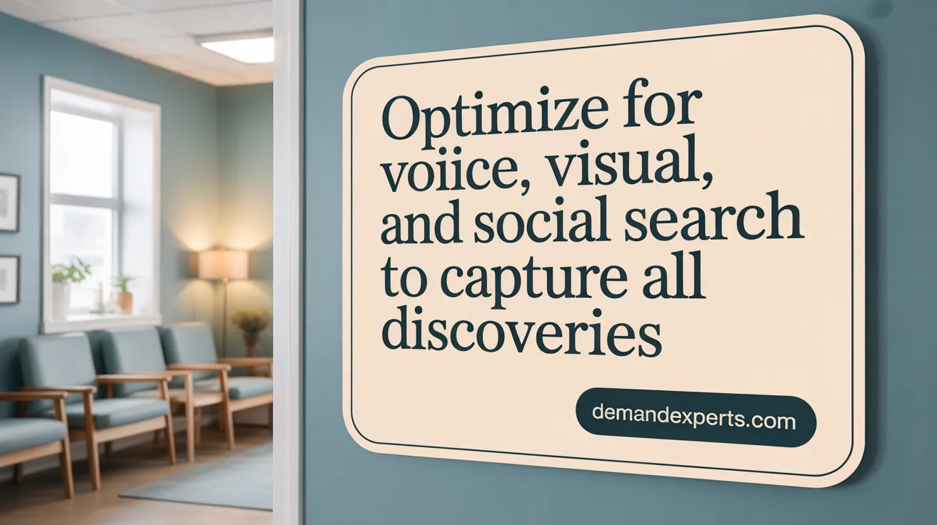 Optimize for Voice, Visual, and Social Search to Capture All Discoveries