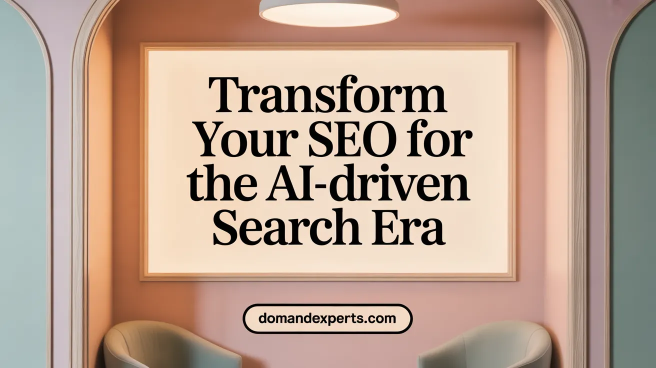Transform Your SEO for the AI-Driven Search Era