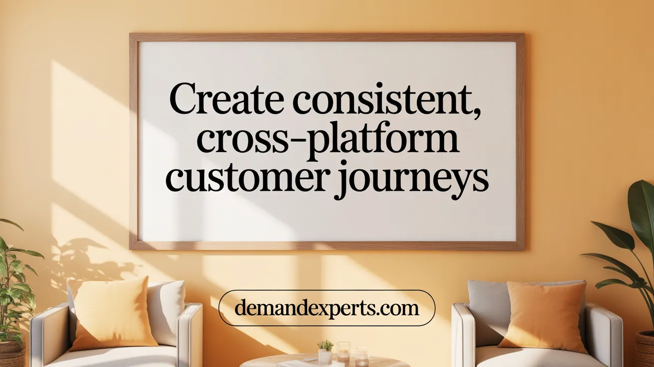 Create Consistent, Cross-Platform Customer Journeys