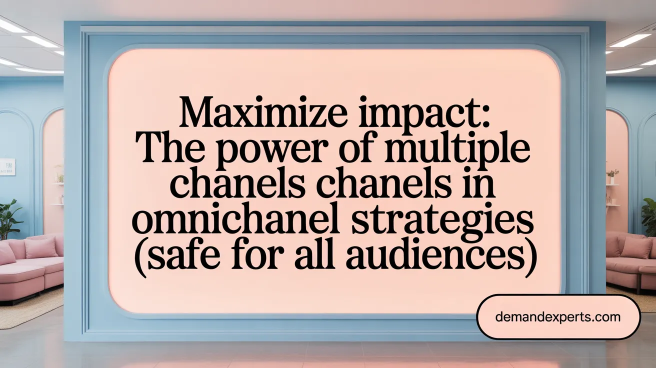 Maximize Impact: The Power of Multiple Channels in Omnichannel Strategies