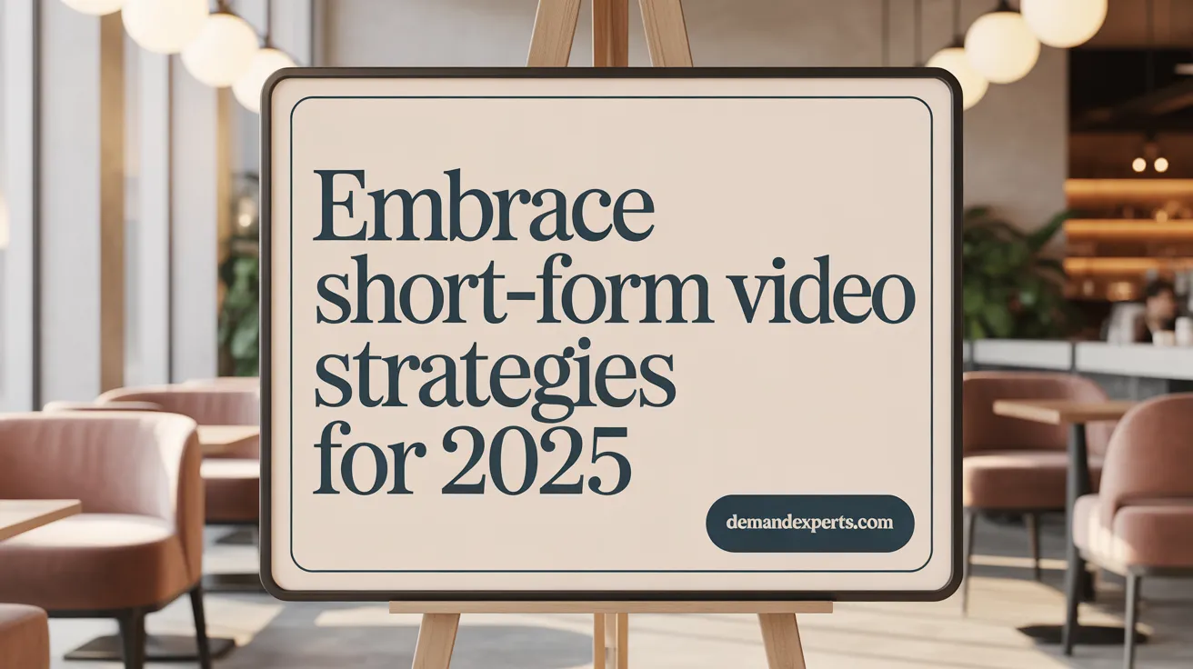Embrace Short-Form Video Strategies for 2025