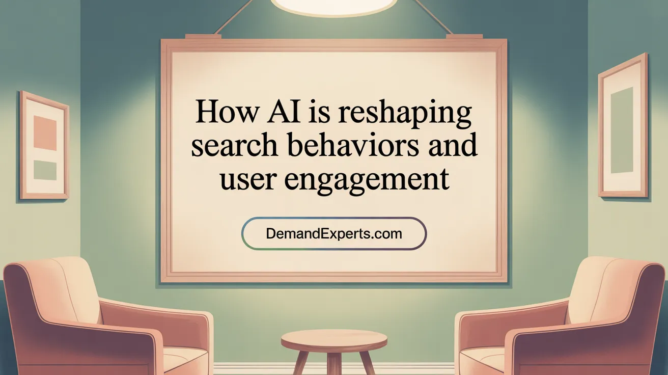 How AI is Reshaping Search Behaviors and User Engagement