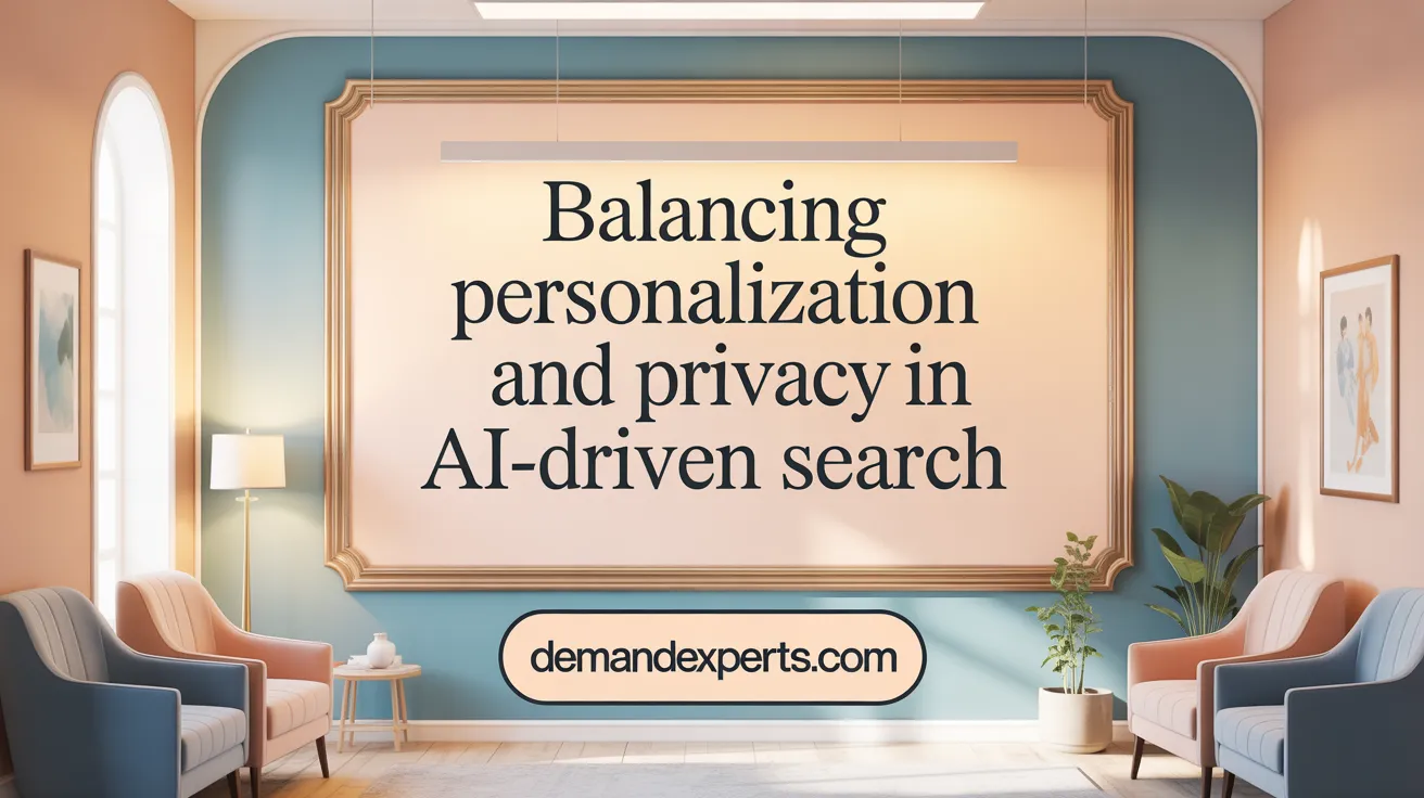 Balancing Personalization and Privacy in AI-Driven Search