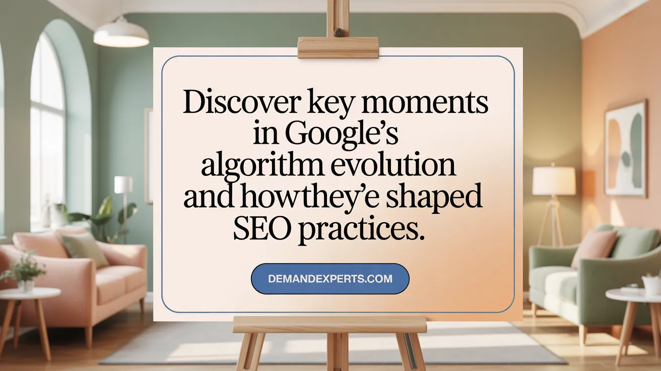 Discover key moments in Google's algorithm evolution and how they've shaped SEO practices.