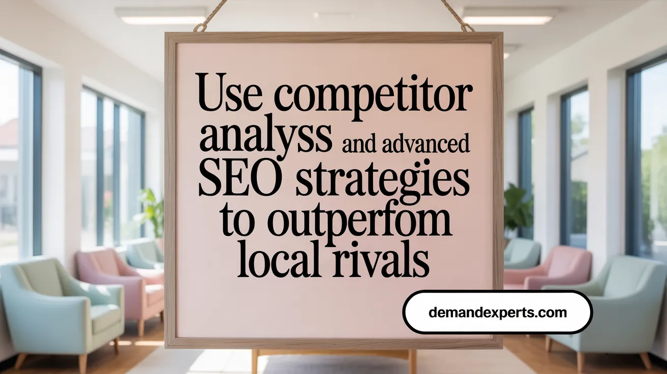 Use Competitor Analysis and Advanced SEO Tactics to Outrank Local Rivals