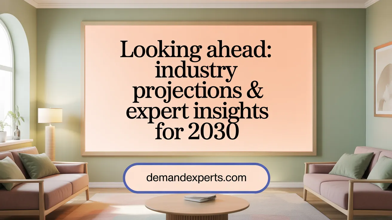 Looking Ahead: Industry Projections &amp; Expert Insights for 2030