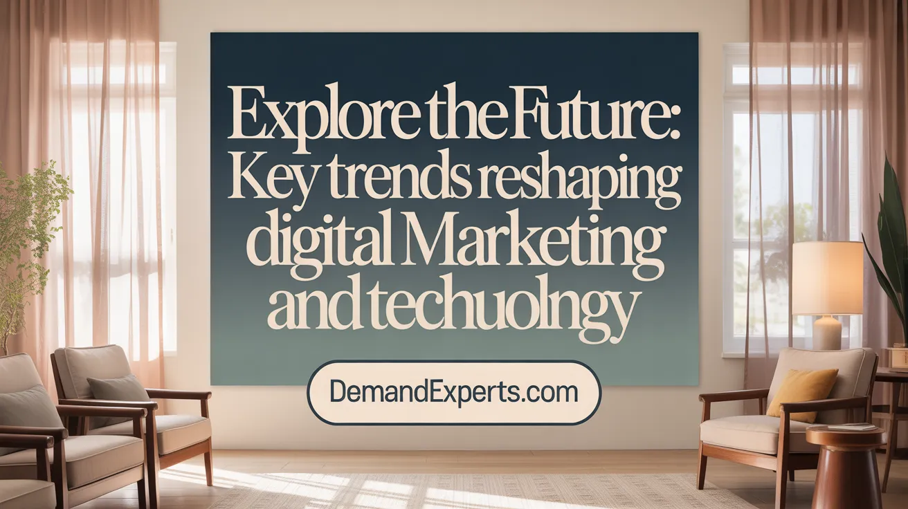Explore the Future: Key Trends Reshaping Digital Marketing