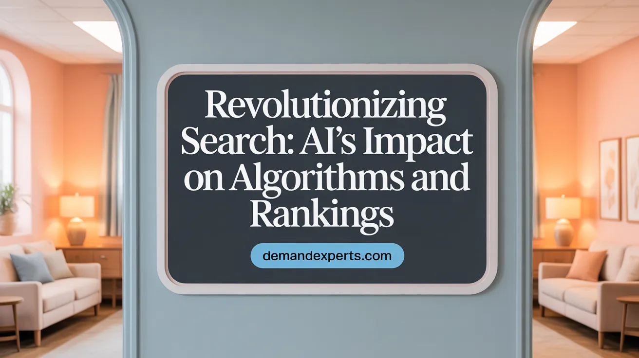 Revolutionizing Search: AI's Impact on Algorithms and Rankings