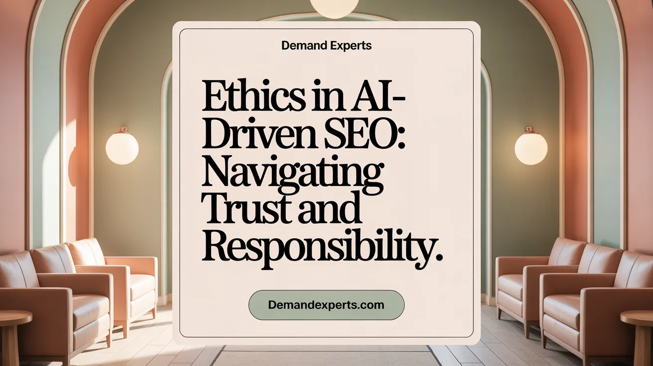 Ethics in AI-Driven SEO: Navigating Trust and Responsibility